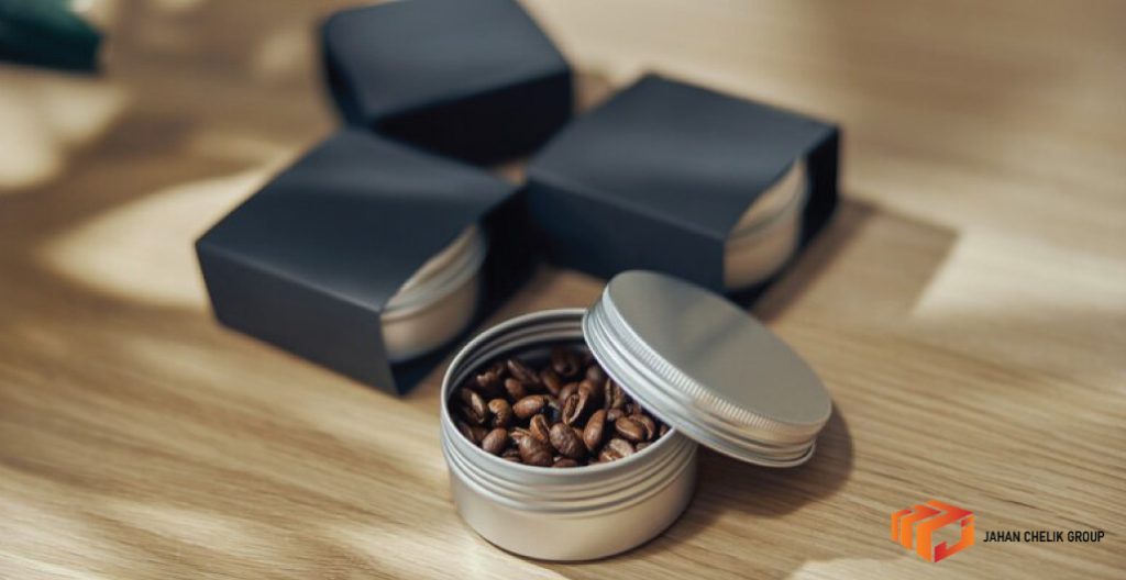 Coffee packaging metal cans