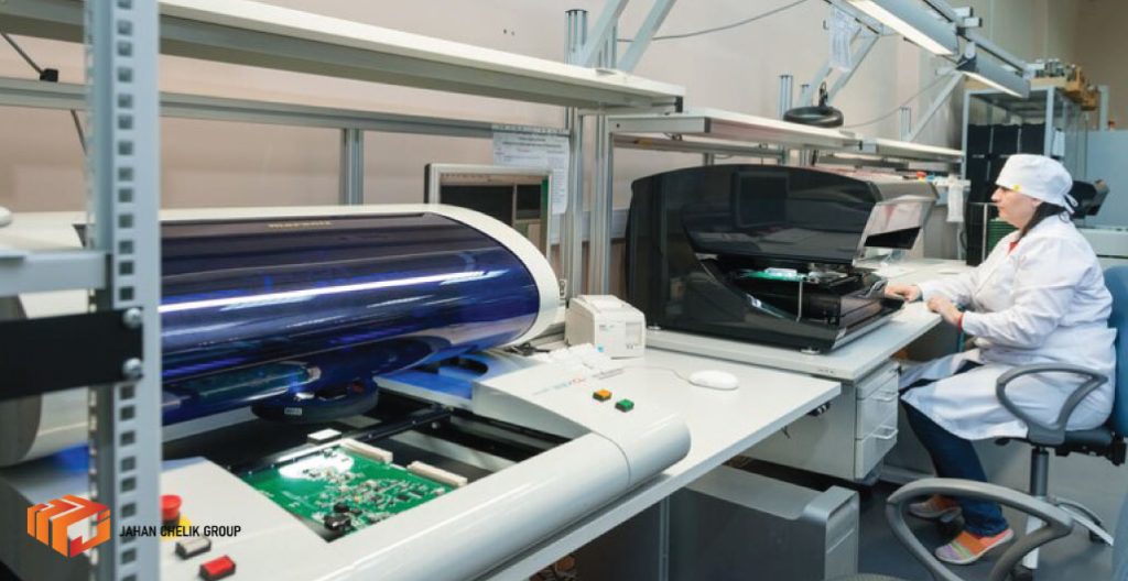 Printing machine on food metal cans